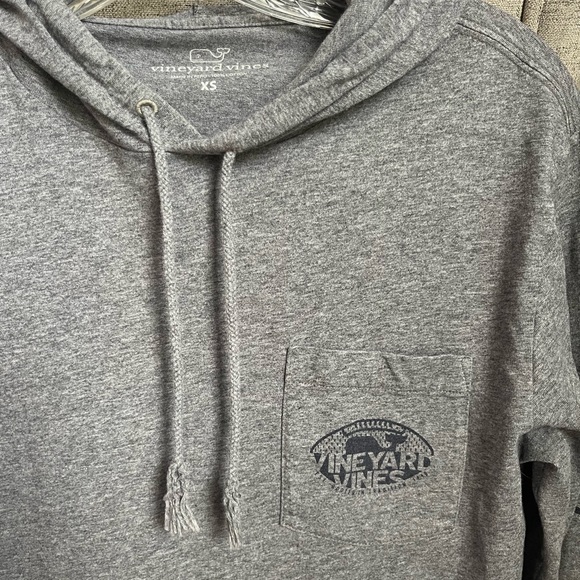 Vineyard Vines Grey Long Sleeve Hoodie - Picture 2 of 4
